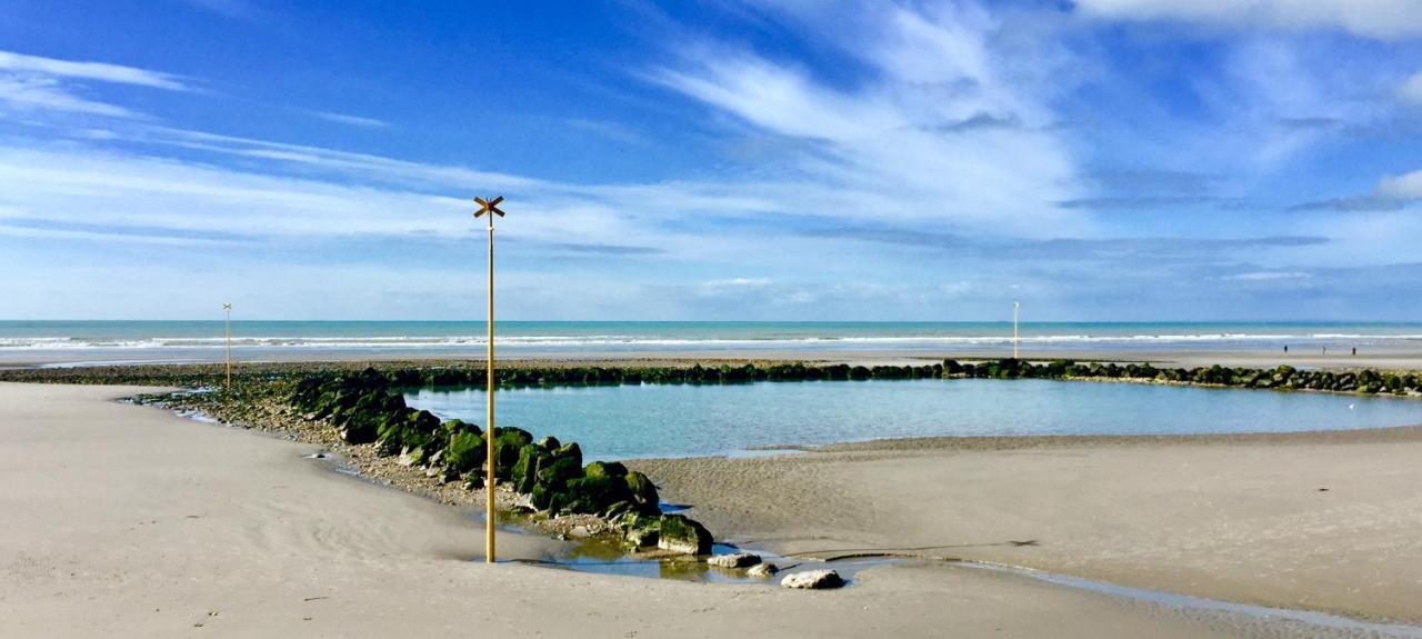 Joli Studio Proche Plage Et Centre Avec Parking Wimereux Zewnętrze zdjęcie